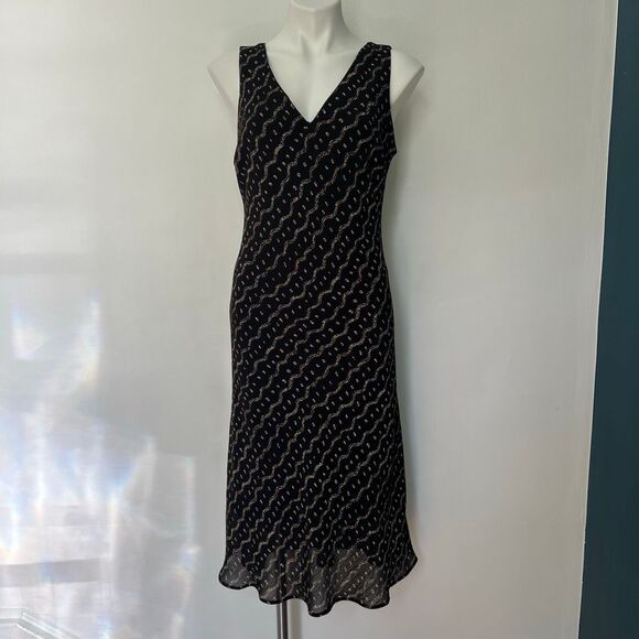 Y2K 90s A Wild Thyme Midi Dress black practical Magic - Picture 1 of 11